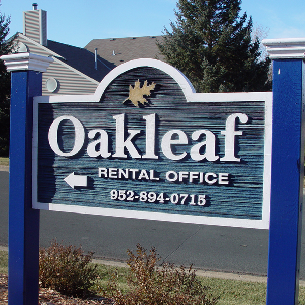 sandblasted signs